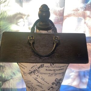 Louis Vuitton Black Epi Sac Triangle Bag